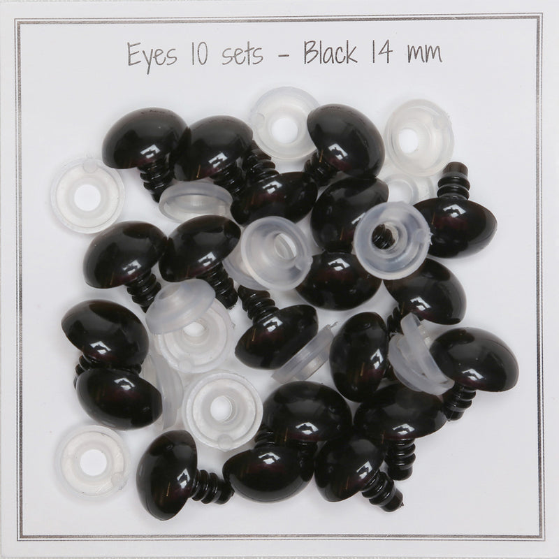 Veiligheidsogen 14mm (10 paar)